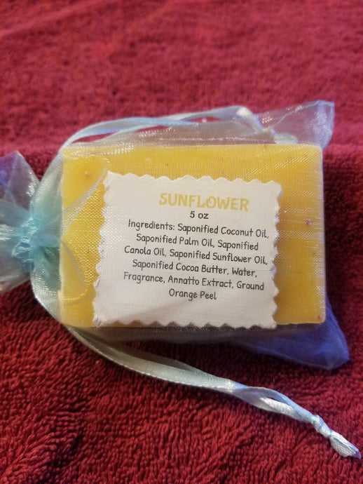 Bar Soap - Sunflower 5oz