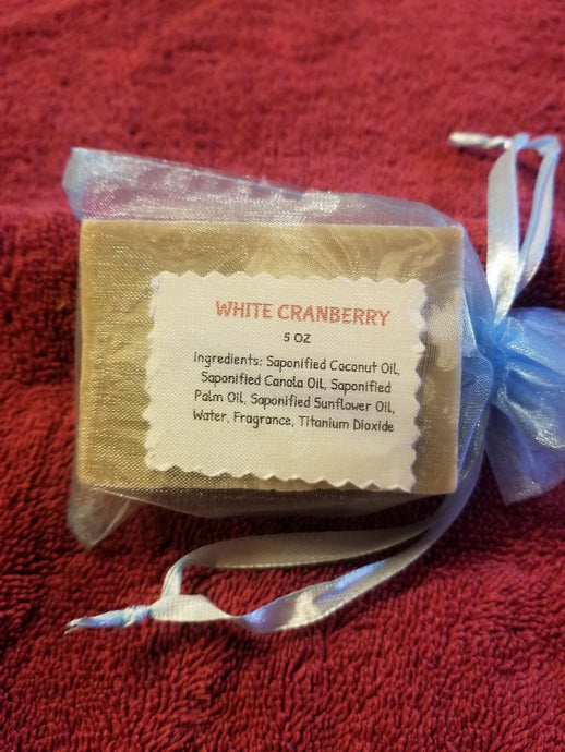 Bar Soap - White Cranberry 5oz